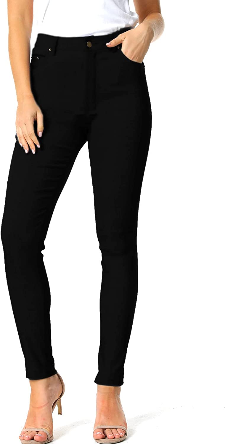 VANGULL Womens Dress Pants Skinny Pants for Work or Casual Hyper Ultra Stretch Comfy 4 Pockets