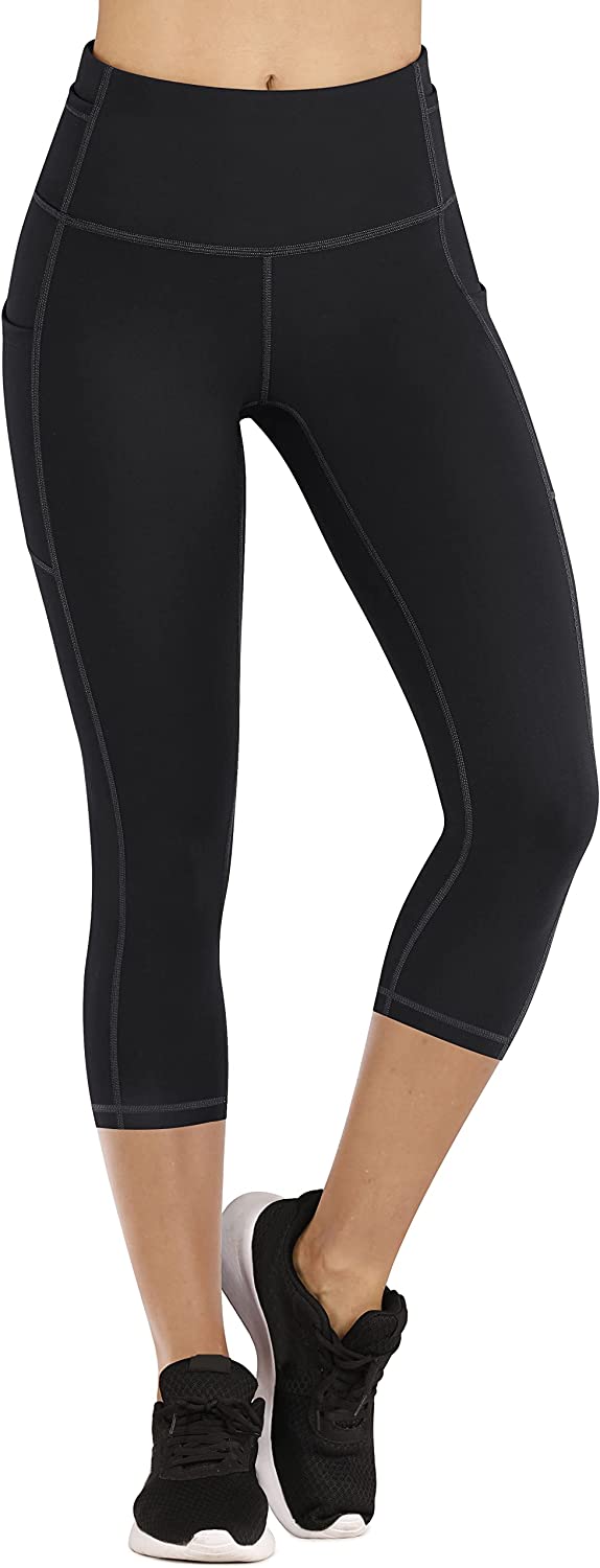 IUGA Leggings with Pockets for Women High Waist Yoga Pants for Women 4 Way Stretch Workout Leggings for Women
