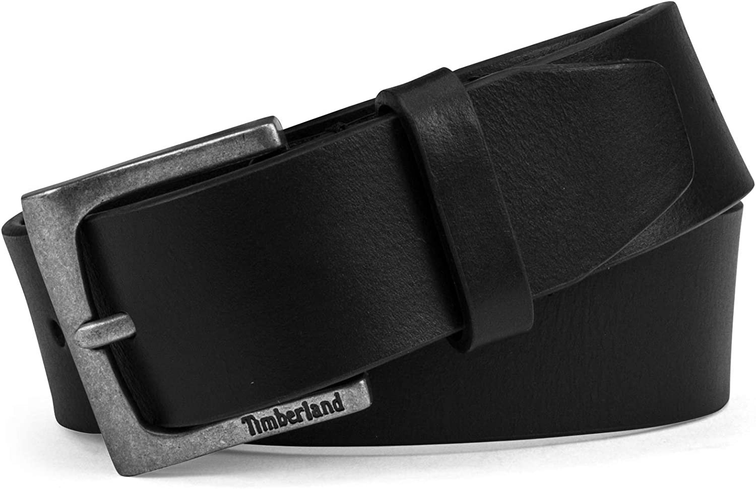 Timberland Men's Classic Leather Jean Belt 1.4 Inches Wide (Big & Tall Available)