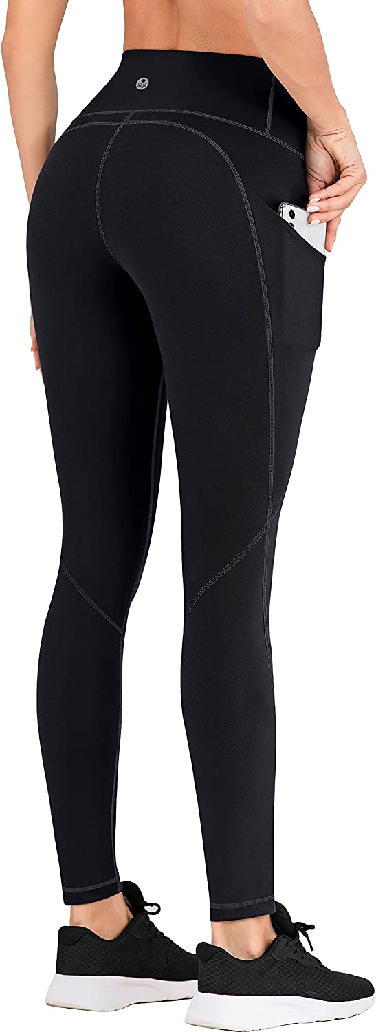 IUGA Leggings with Pockets for Women High Waisted Yoga Pants for Women Butt Lifting Workout Leggings for Women with 4 Pockets