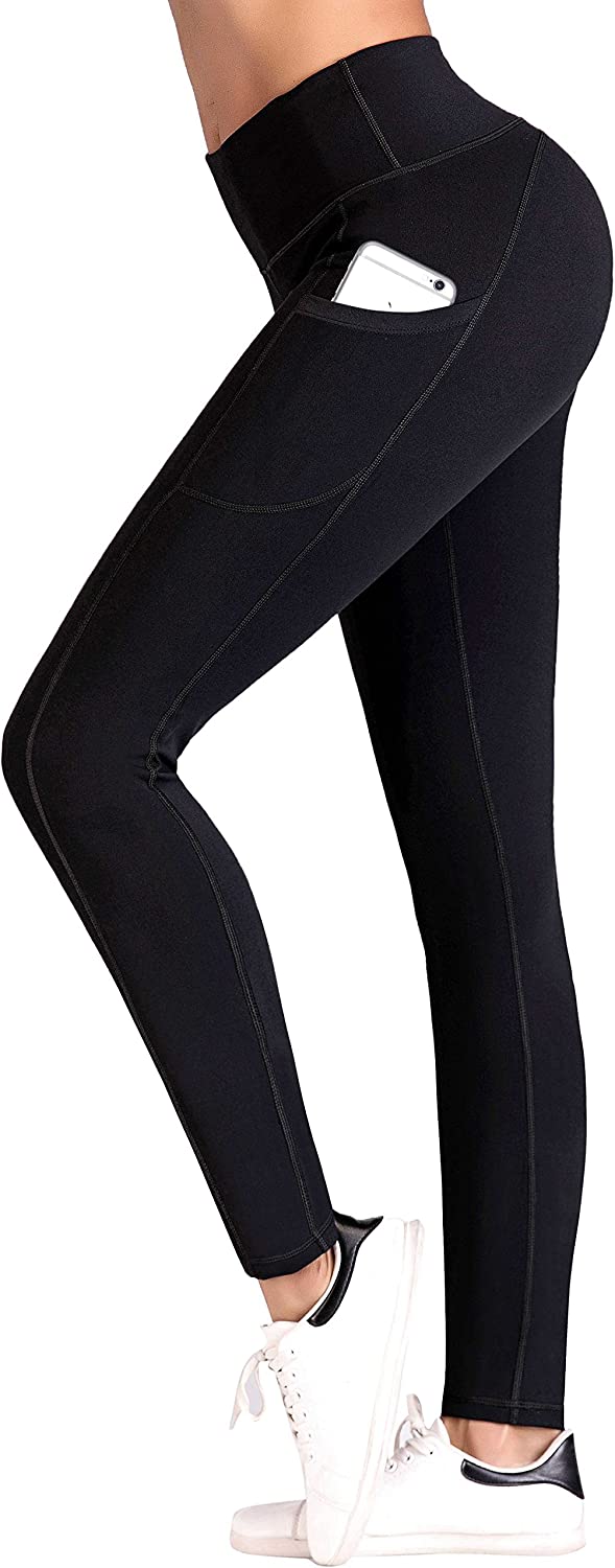 IUGA High Waist Yoga Pants with Pockets, Tummy Control, Workout Pants for Women 4 Way Stretch Yoga Leggings with Pockets